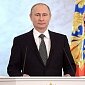 В. Путин выступил с посланием Федеральному