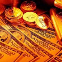 Золото, доллары и евро